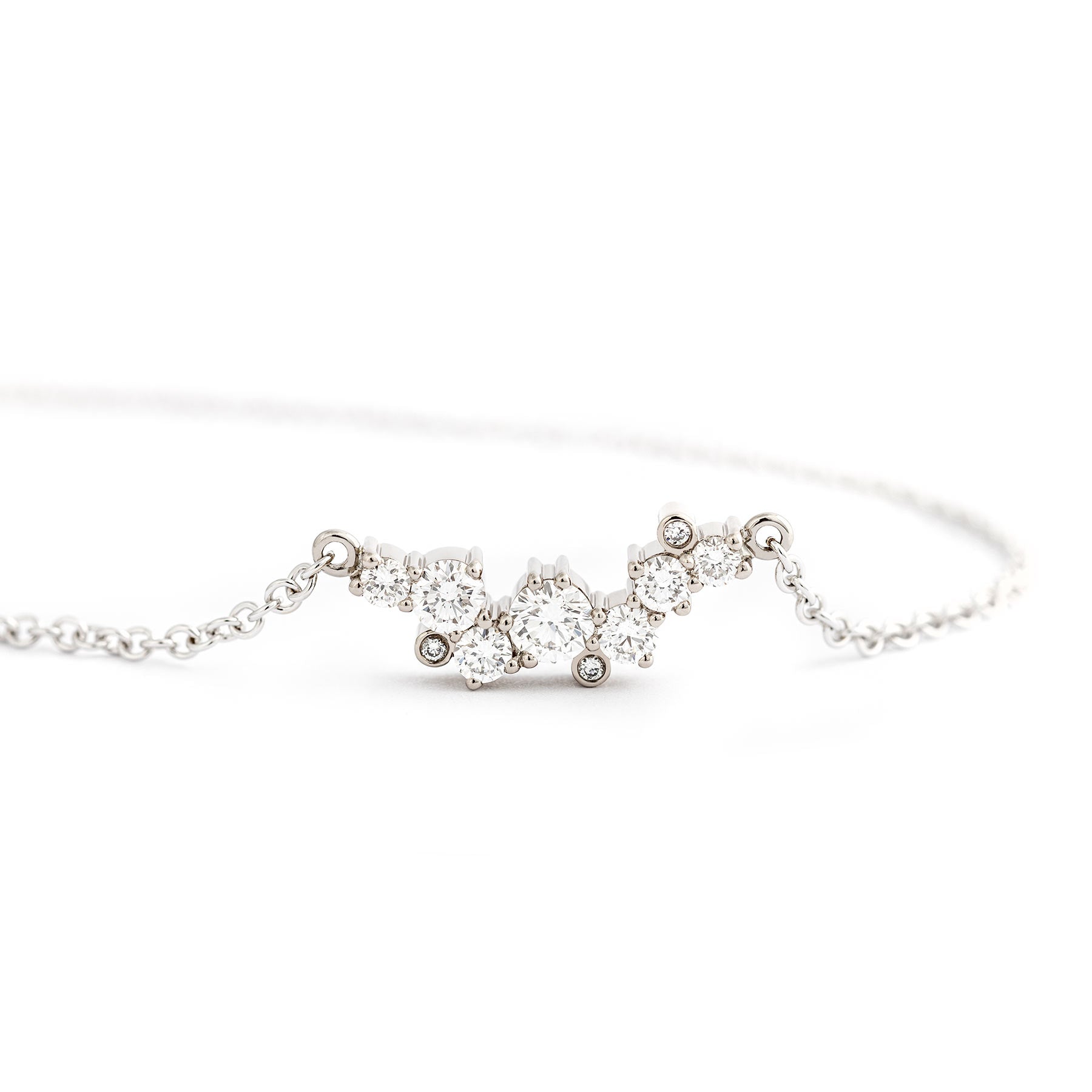 Goldsmiths white hotsell gold necklace
